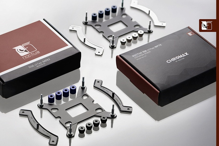 Noctua анонсировала бесплатный набор с креплением Intel LGA1700 для своих кулеров