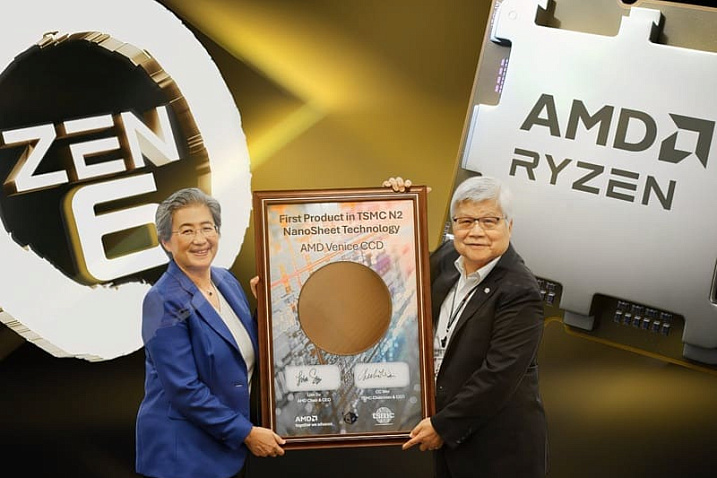 Процессоры AMD Ryzen на Zen 6 будут основаны на техпроцессах N2P и N3P от TSMC