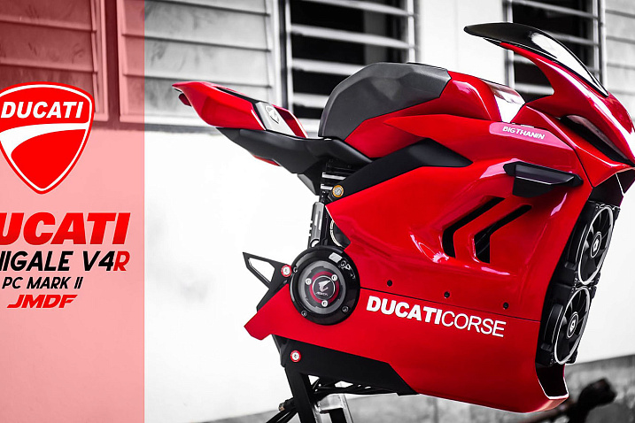 Моддинг-проект DUCATI PANIGALE V4R PC Mark.II