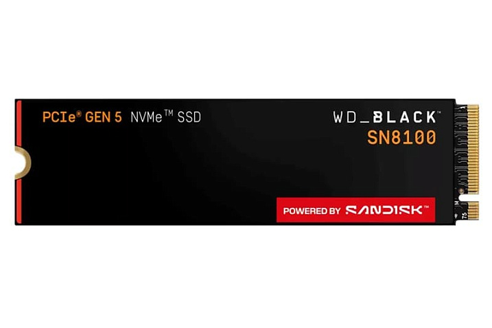 Накопитель WD Black SN8100 на 8 Тбайт теперь дороже NVIDIA GeForce RTX 5090