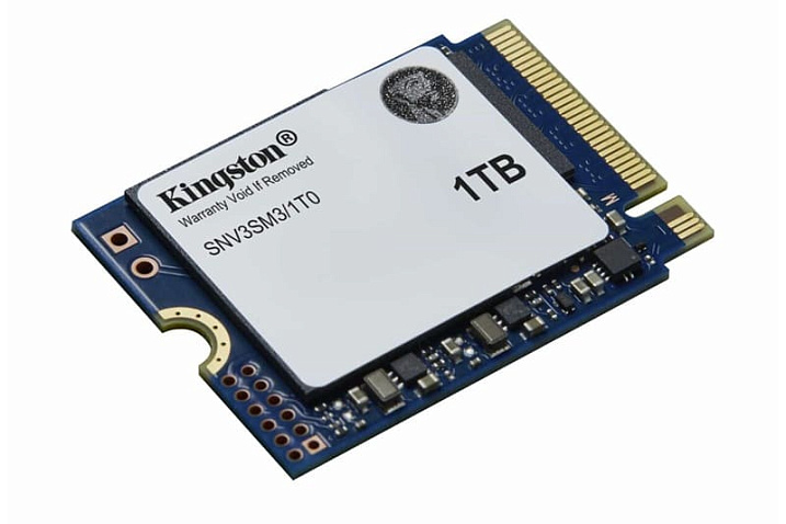  Твердотельный накопитель Kingston NV3 появился в форм-факторе M.2 2230