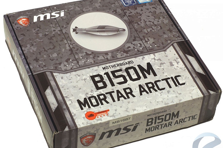 Обзор и тест материнской платы MSI B150M MORTAR ARCTIC