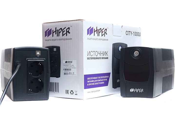 Сводный обзор и тестирование трех моделей ИБП Hiper: CITY-650U, CITY-850U и CITY-1000U