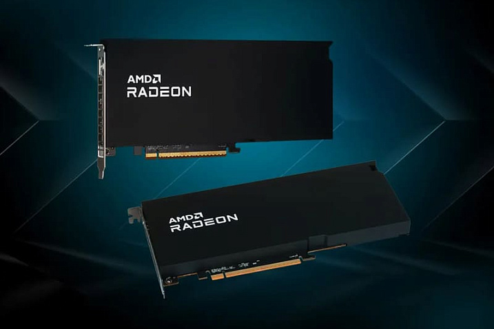 У PowerColor Radeon AI PRO R9600D 32G-P присутствует всего лишь один видеовыход