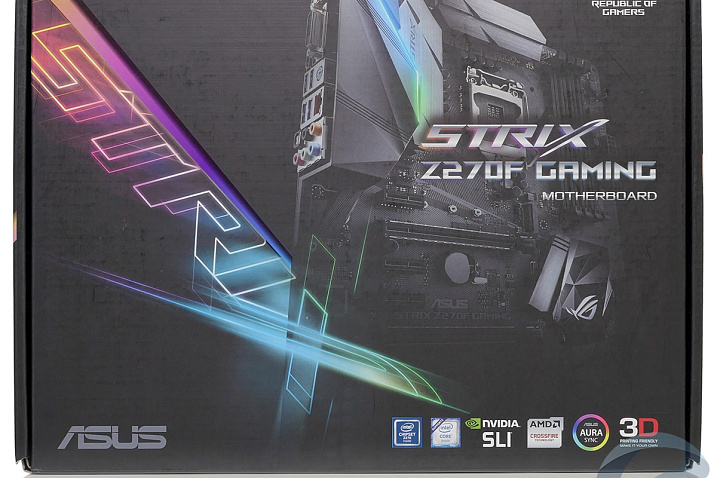 Обзор и тест материнской платы ASUS Strix Z270F Gaming