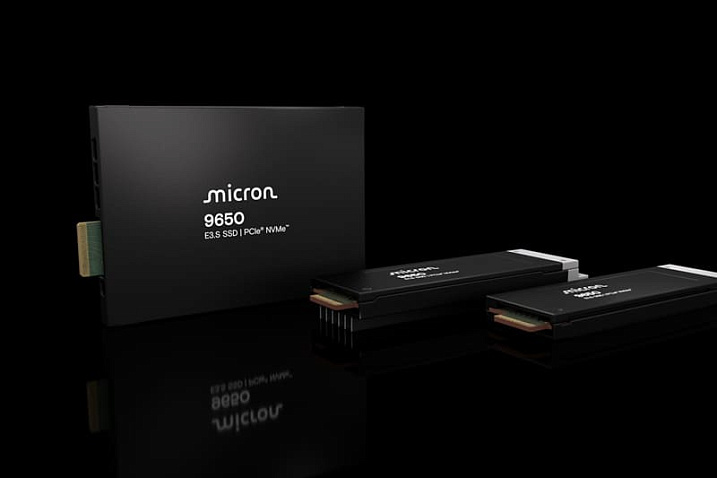 Micron 9650 является первым в мире накопителем с интерфейсом PCI Express 6.2
