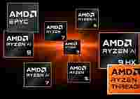 AMD работает над шестью сериями процессоров для рабочих станций, серверов, ноутбуков и ПК