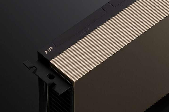В Китае продается уникальная версия NVIDIA A100 с 7936 CUDA-ядрами и 96 Гбайтами памяти