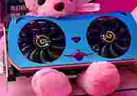 Yeston анонсировала розовый вариант видеокарты AMD Radeon RX 580