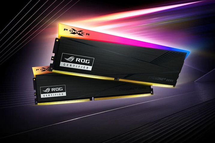 Silicon Power показала модуль памяти XPOWER Cyclone R DDR5, сертифицированный ASUS ROG