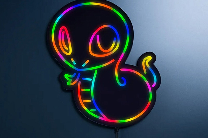 Настенный светильник Razer Sneki Snek продается за $80