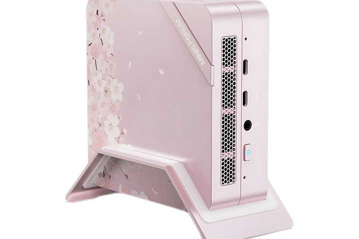Minisforum представила розовый мини-ПК UM773 SE Romantic Sakura Special Edition