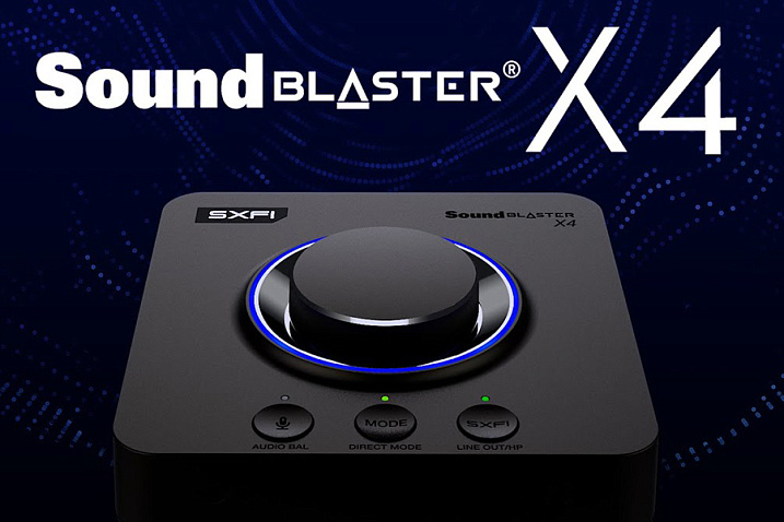Обзор внешней звуковой карты Creative Sound Blaster X4