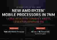 CES 2020: AMD анонсировала мобильные процессоры Ryzen 4000 Renoir