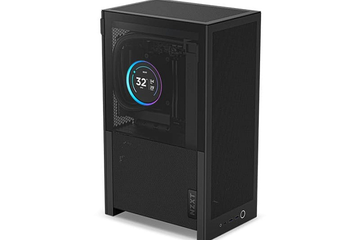 NZXT начала продажи вертикального корпуса H2 Flow и компактного блока питания C850 SFX Gold