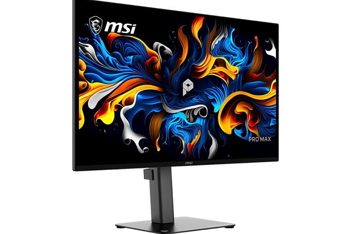 Монитор для работяг MSI PRO MAX 271UPX12G полагается на QD-OLED с разрешением 4K