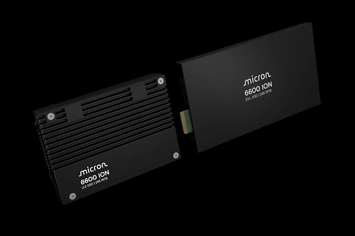 Micron анонсировала твердотельный накопитель 6600 ION объёмом 245 Тбайт