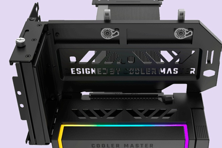 Cooler Master добавила подсветку в обновленный вертикальный держатель видеокарт