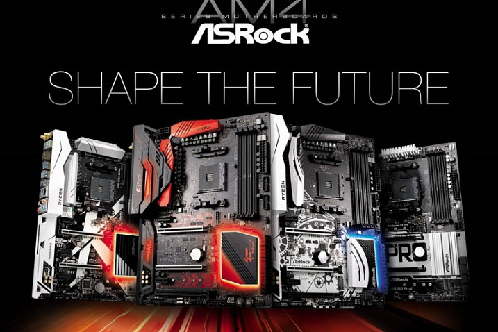 Материнские платы ASRock X370, B350 и A320 получили поддержку AMD Ryzen 5000