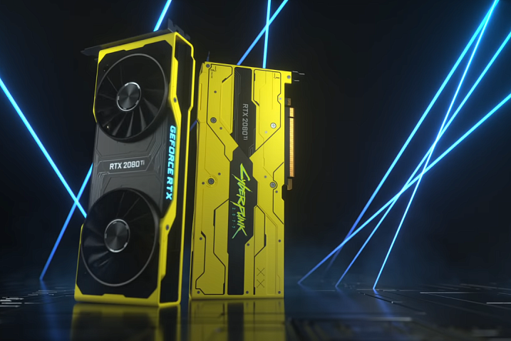 NVIDIA разыгрывает видеокарты GeForce RTX 2080 Ti Cyberpunk 2077 Edition