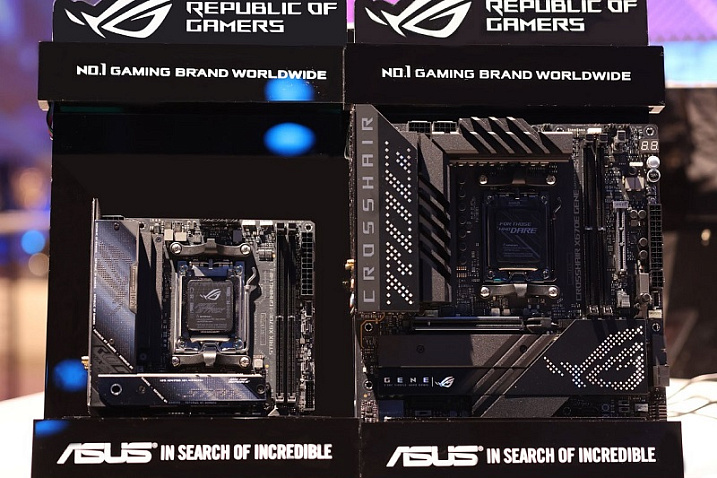 ASUS показала материнские платы X670E с форм-фактором MicroATX и Mini-ITX