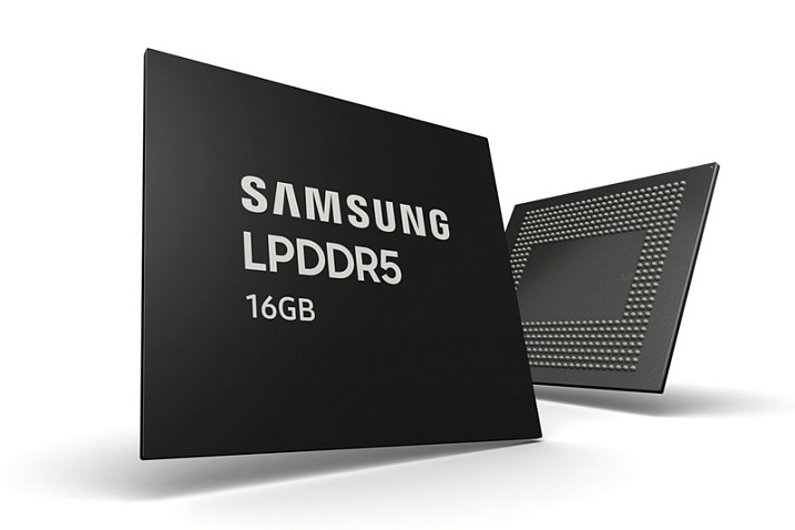 Микросхемы памяти Samsung LPDDR5-Ultra-Pro достигают скорости 12.7 Гбит/с