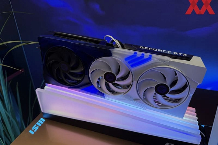 Рассматриваем предварительный дизайн MSI GeForce RTX 5000 WoW Midnight Edition