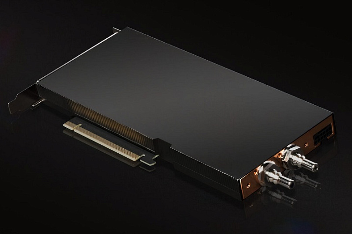 Ускоритель NVIDIA A100 PCIe обзавелся жидкостным охлаждением