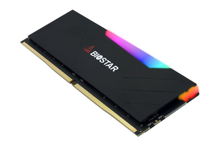 BIOSTAR выпустила комплект памяти RGB DDR5 GAMING X объемом 16 Гбайт