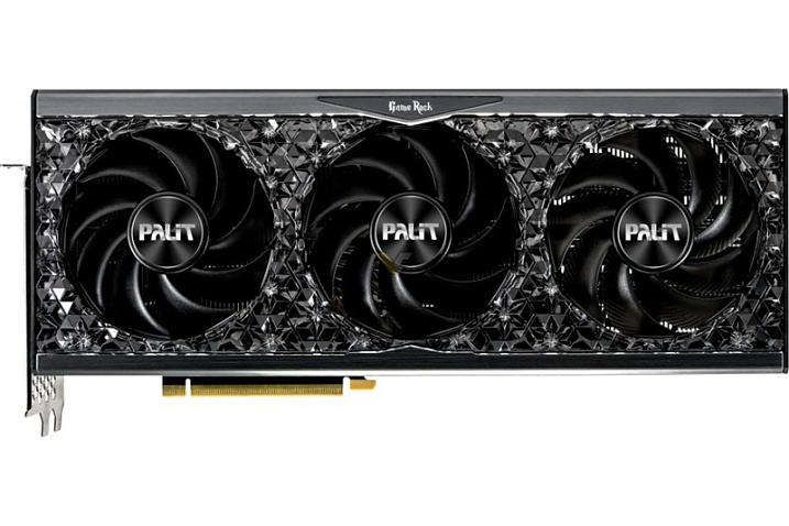 Palit оснастила GeForce RTX 4070 Ti SUPER GameRock OmniBlack 3.5-слотовым охлаждением