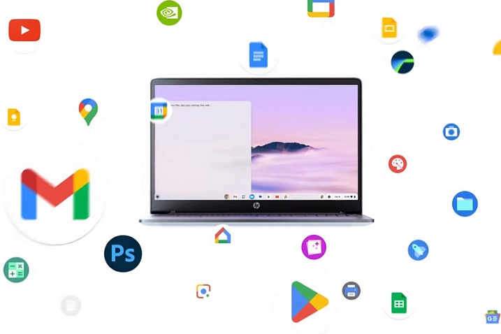 Chromebook Plus от Google получат улучшенные характеристики и интегрированный ИИ