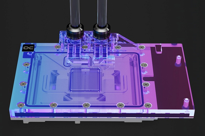 Alphacool представила водоблоки Eisblock Aurora для GeForce RTX 4090 FE и MSI SUPRIM