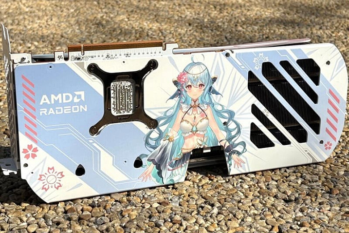 AMD начала оснащать видеокарту Radeon RX 9070 XT памятью GDDR6 от Samsung