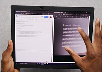 Блогер показал в работе сгибаемый ноутбук Lenovo ThinkPad X1 Fold