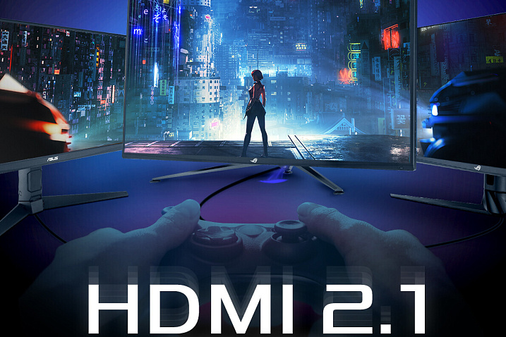 CES 2021: в мониторах ASUS ROG добавили поддержку HDMI 2.1