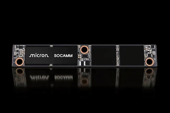Micron и SK hynix показали первую память SOCAMM LPDDR5x объёмом 128 Гбайт