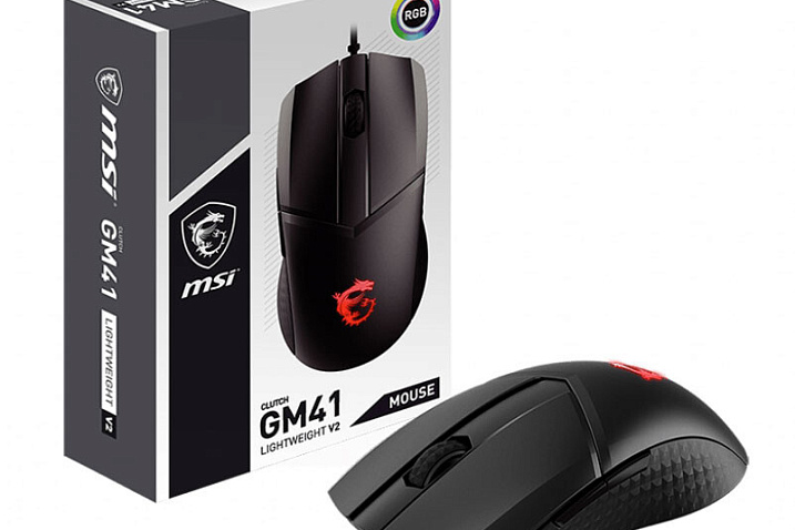MSI представила игровую мышь Clutch GM41 V2