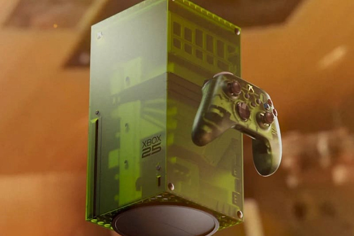 Назад в 2001: Microsoft анонсировала полупрозрачную версию консоли Xbox Series X25