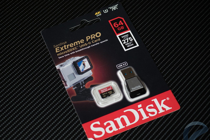 Обзор карты памяти SanDisk Extreme PRO microSDXC UHS-II