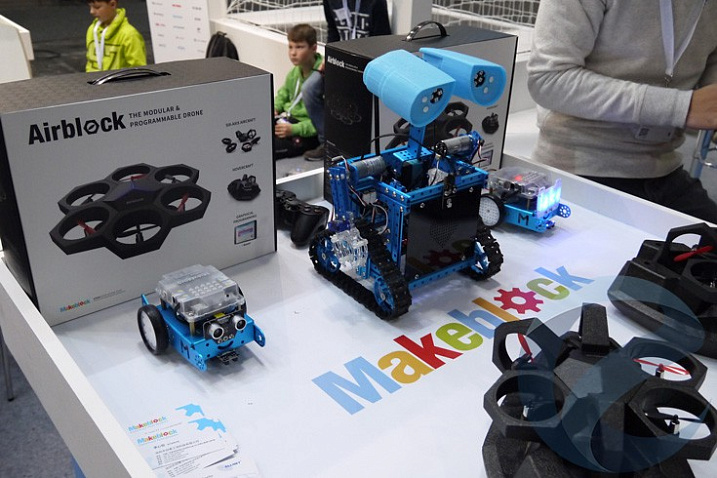 CeBIT 2017: Makeblock показала конструкторы для создания роботов