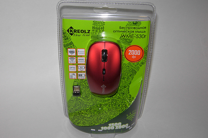 Обзор беспроводной мыши Kreolz WME-530r
