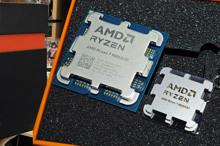 Некоторые покупатели Ryzen 7 9800X3D в Китае получили в подарок брелок и толстовку