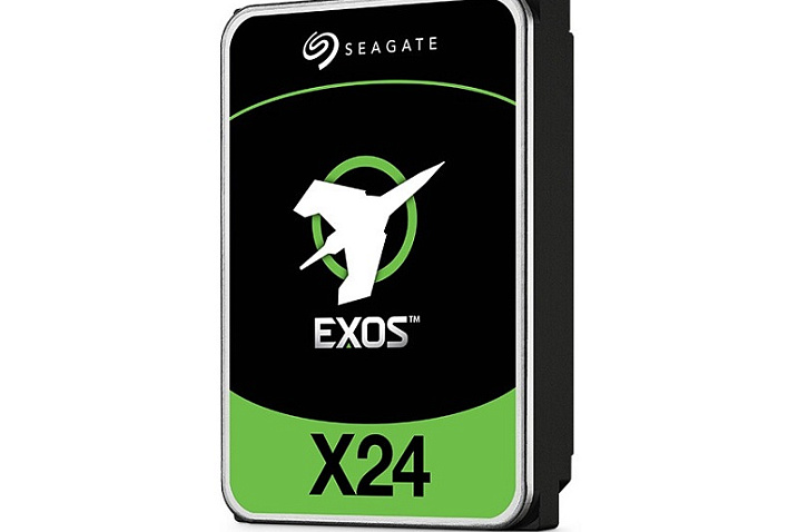Seagate анонсировала жесткий диск Exos X24 объемом 24 Тбайта