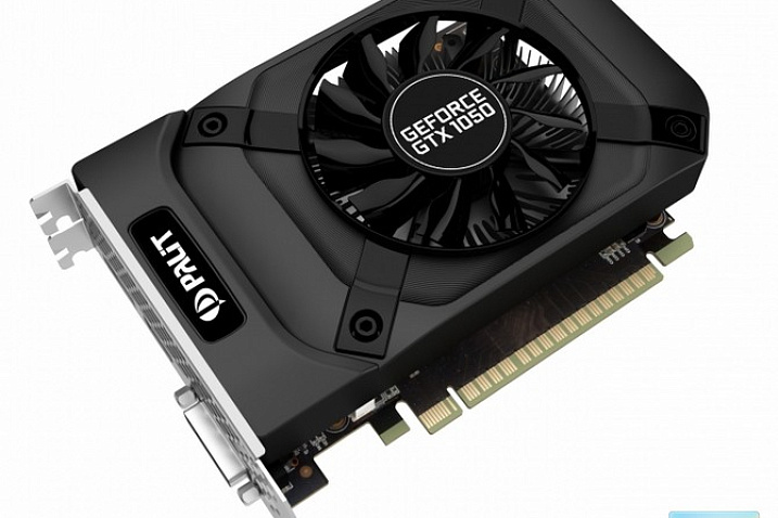 Palit представила только по одной видеокарте GTX 1050 и GTX 1050Ti