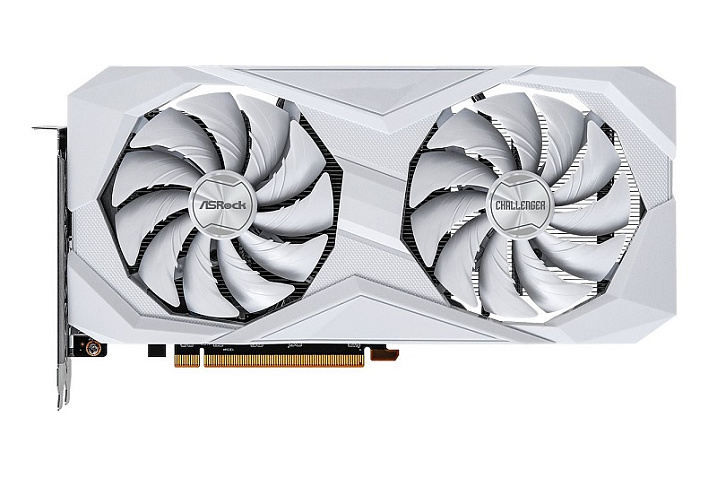 ASRock Radeon RX 6600 Challenger теперь доступна в белом исполнении