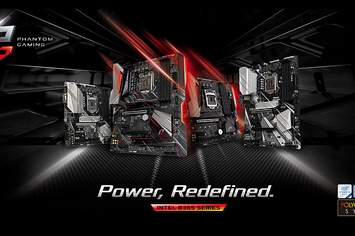 ASRock представляет серию материнских плат Intel B365