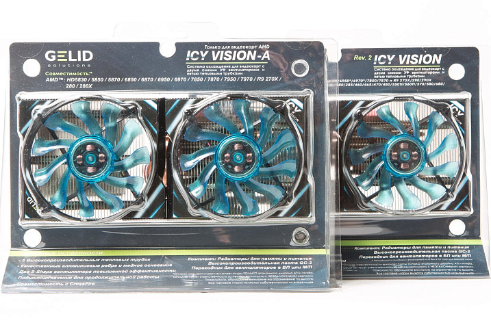 Обзор и тестирование системы охлаждения для видеокарт GELID Solutions Rev. 2 ICY VISION