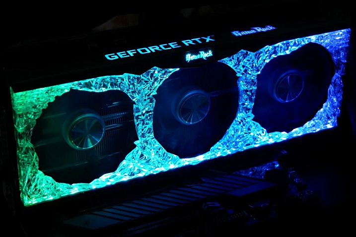 PALIT недолго перечисляла GeForce RTX 3090 Ti GameRock на официальном сайте