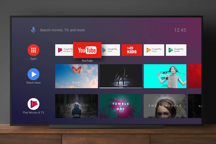 Google продвигает "спонсорский контент" на Android TV
