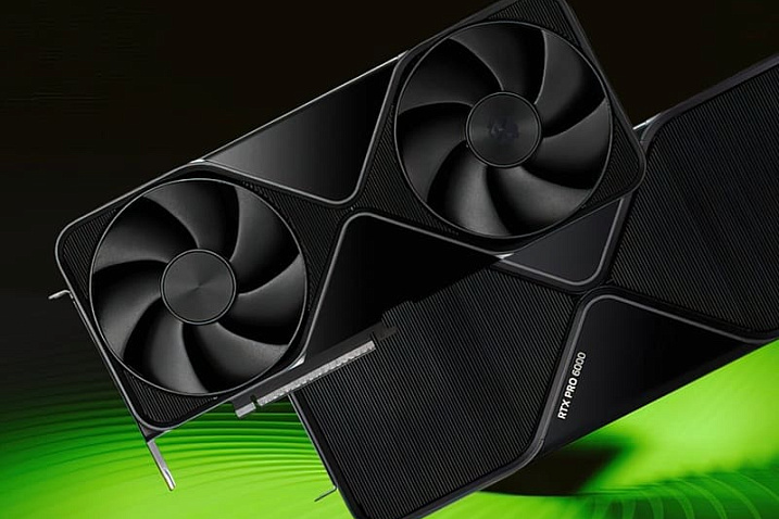 Рассматриваем печатную плату от NVIDIA RTX PRO 6000 с 32 площадками для GDDR7